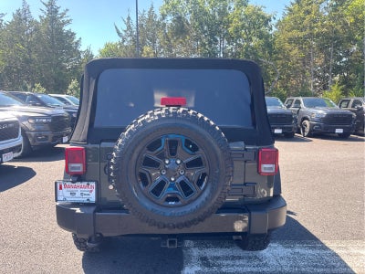 2016 Jeep Wrangler Willys Wheeler