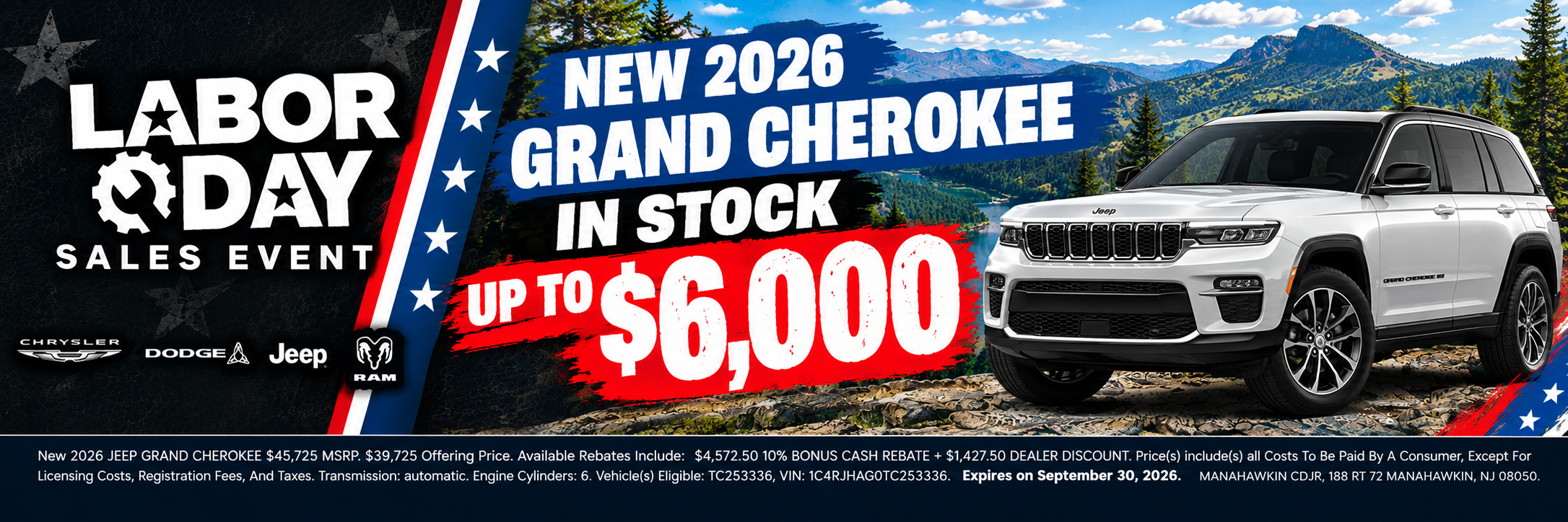 Grand Cherokee | Save Up To $6,000