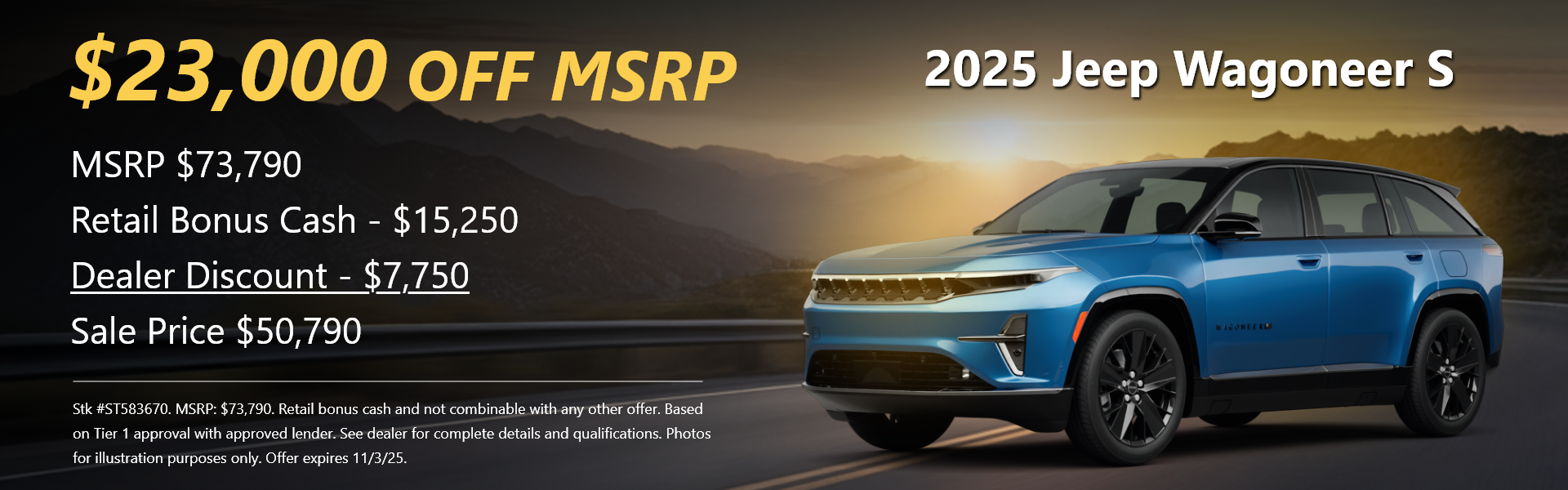 2025 Jeep Wagoneer S