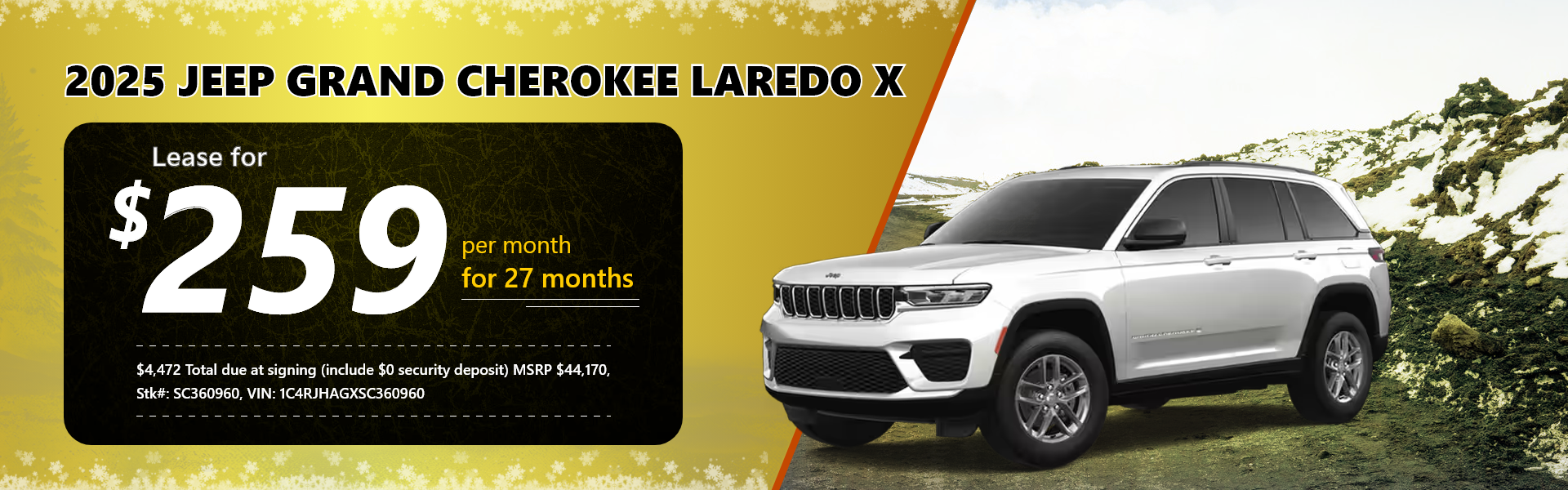  2025 Jeep Grand Cherokee Laredo X